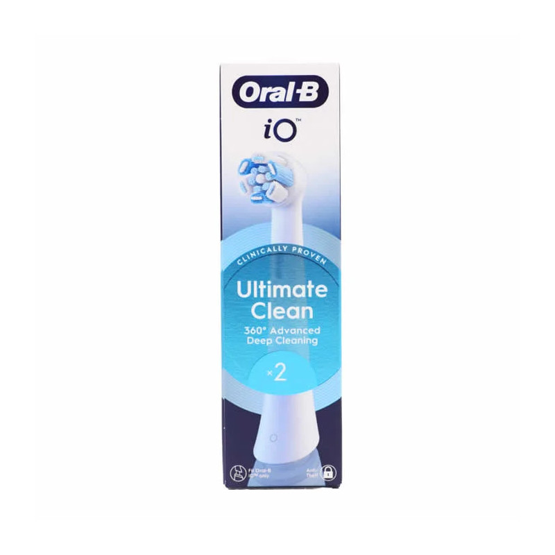 Oral-B IO Ultimate Clean Replacement Heads 2 Pack