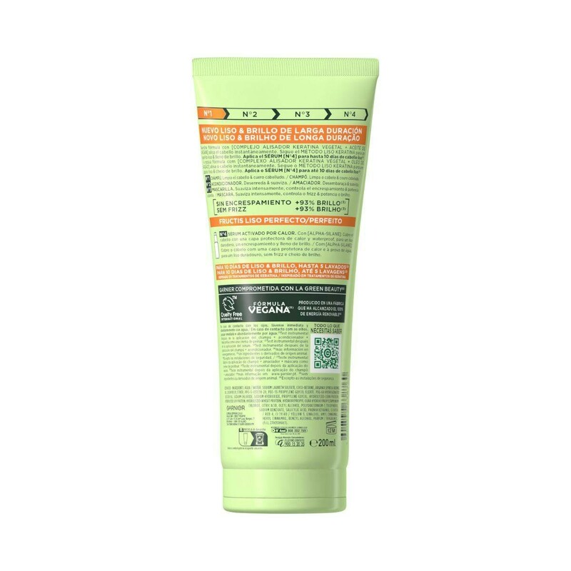 Garnier Fructis Liso Keratina N1 Champú 200ml - Douceur et Brillance
