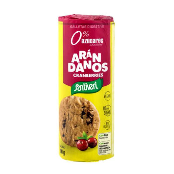 Biscuits Digestifs Myrtilles Santiveri - Snack Sain Kermatone