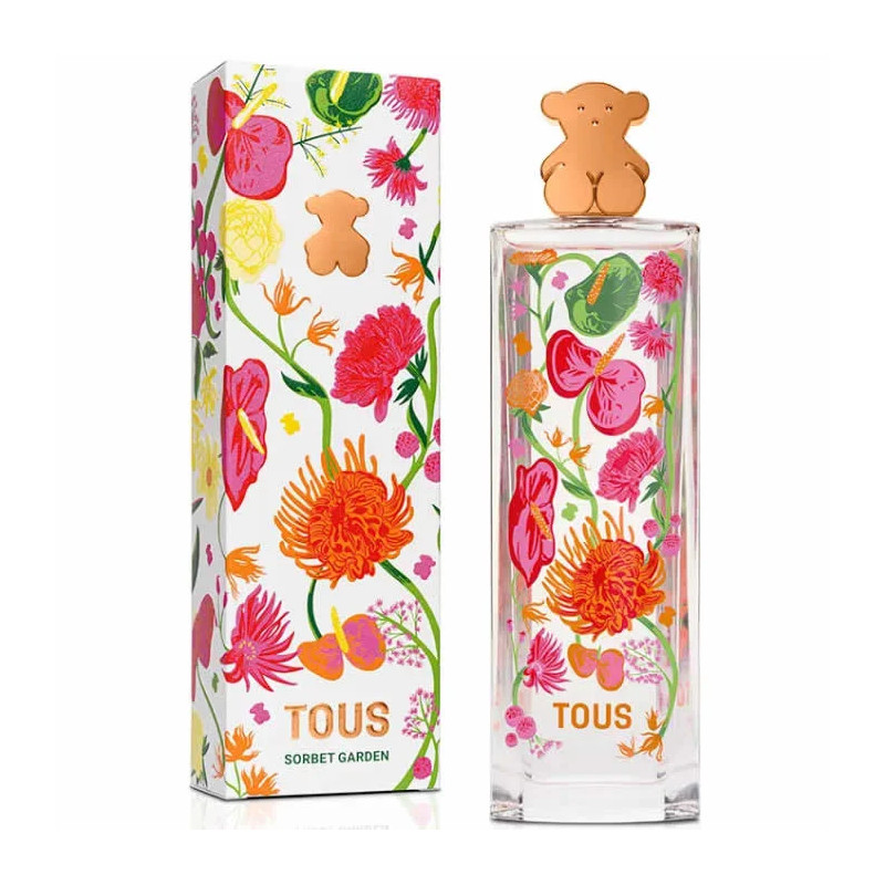 Tous Sorbet Garden Eau De Toilette 50ml - Parfum Fruitée Kermatone