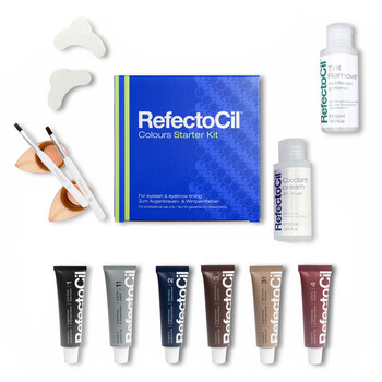 Refectocil Beautylash Kit de Teinture pour Cils et Sourcils - Castaño Medio