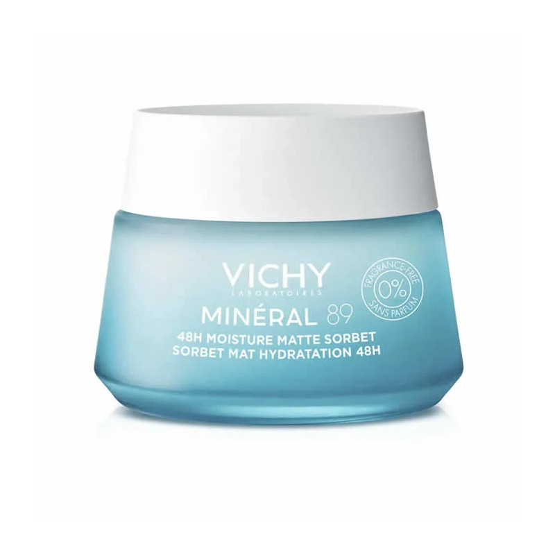 Vichy Mineral 89 Sobert Mat Hydratation 48h 50ml
