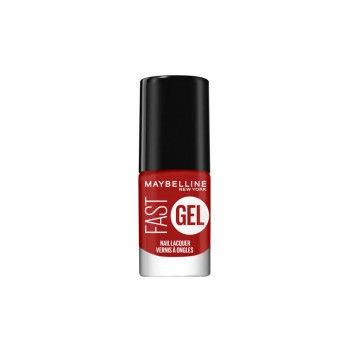 Maybelline Fast Gel Nail Lacquer Rebel Red - Vernis Éclat Kermatone