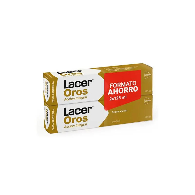 Lacer Oros Dentifrice Set 2 Pièces - Soin Bouche Kermatone