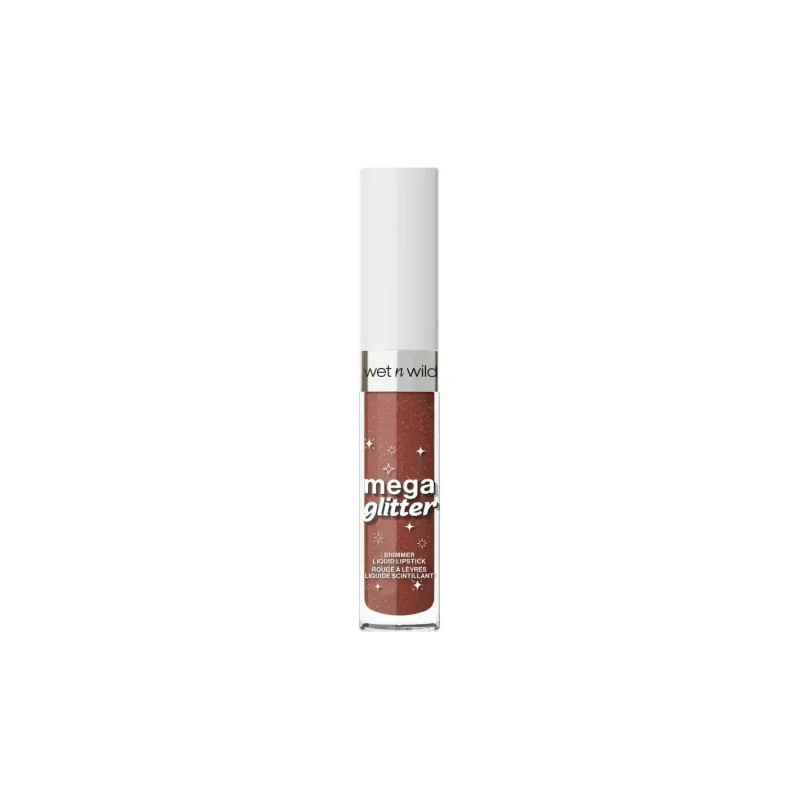 Wet N Wild Mega Glitter Lipstick - Éclat et Glamour | Kermatone