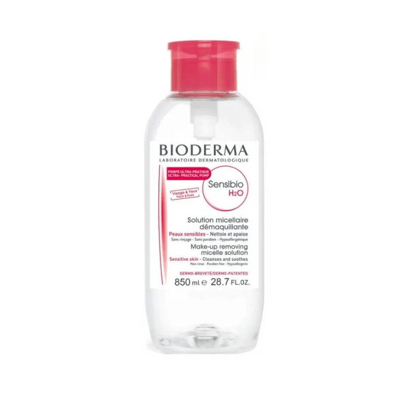Bioderma Sensibio H2O Solution Micellaire Peaux Sensibles 850ml