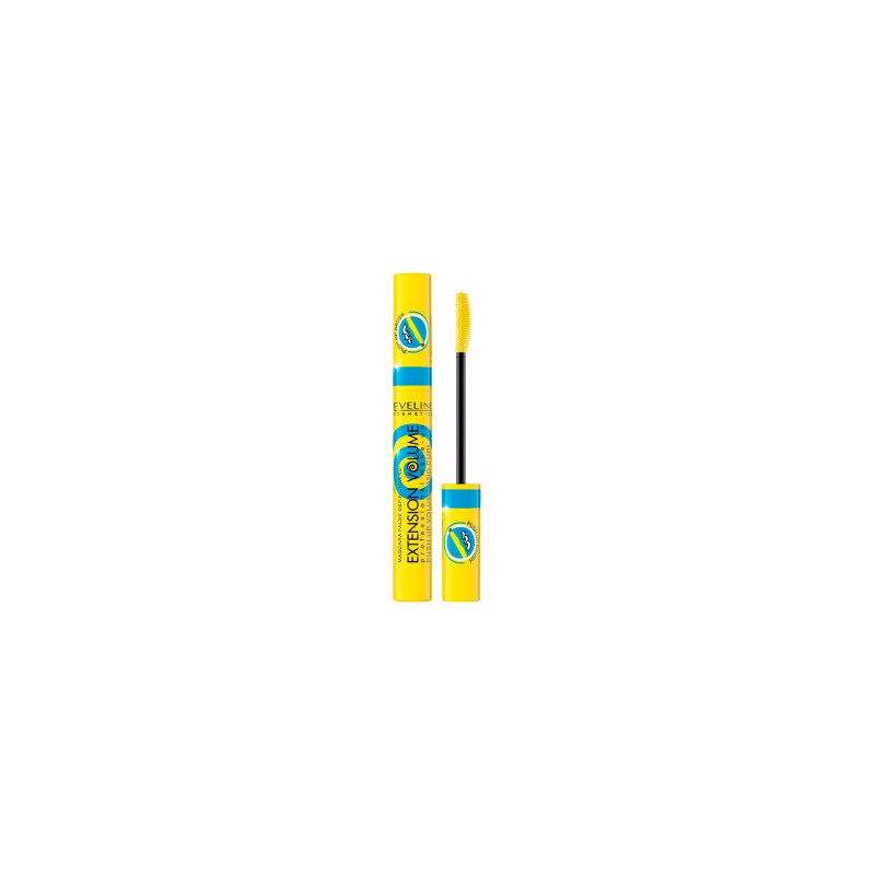 Eveline Mascara Extension Volume Push Up Volumen Levanta Riza