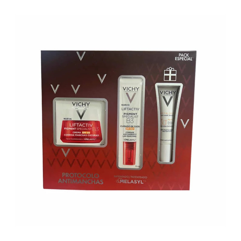 Vichy Liftactiv Pigment Specialist B3 SPf50 Cream 50ml Coffret 3 Produits