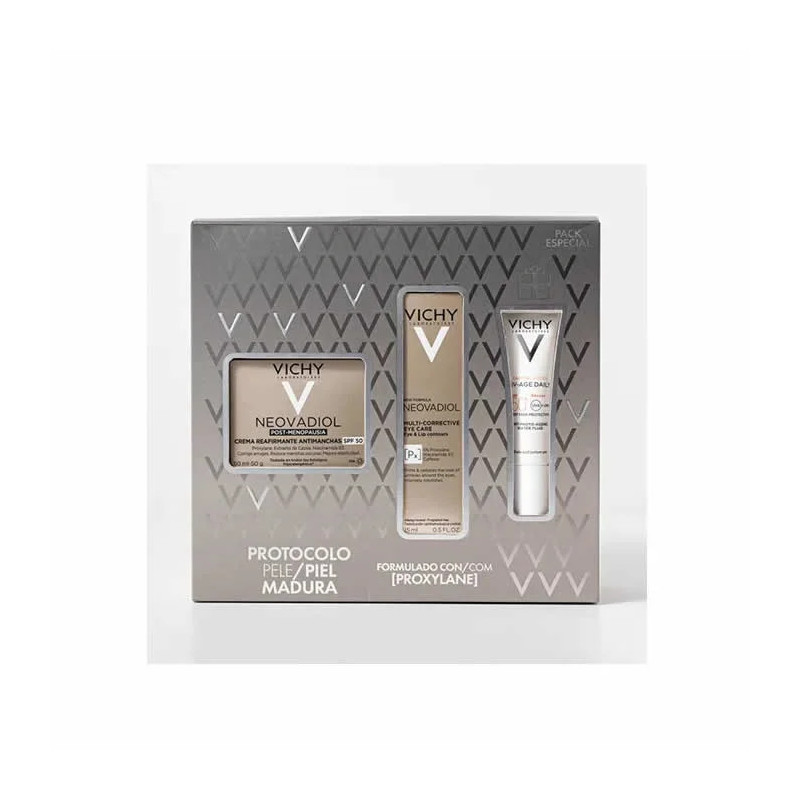 Vichy Neovadiol Crème de Jour Anti-Taches et Raffermissante SPF50 - Coffret 3 Produits