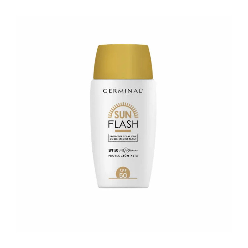 Germinal Sun Flash Double Lifting Effect SPF50 - Protection et Éclat | Kermatone