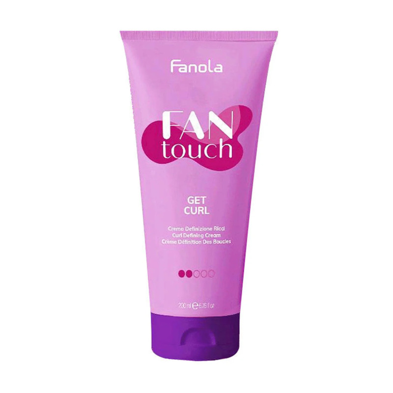 Fanola Fan Touch Get Curl Crema 200ml - Sublimez vos boucles | Kermatone
