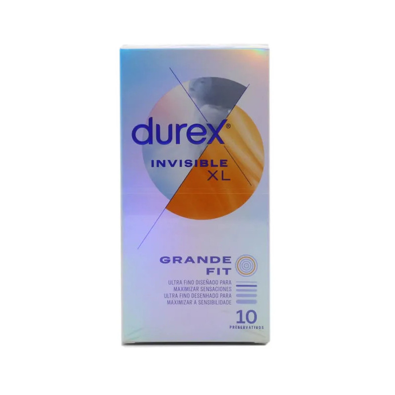 Durex Invisible XL Ultra Thin - Préservatifs Confortables | Kermatone