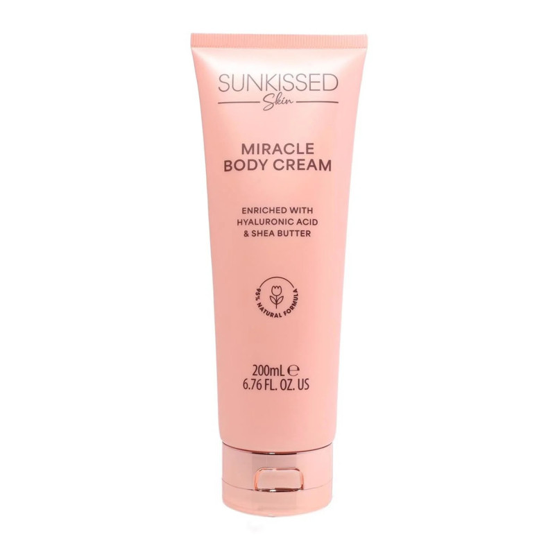 Sunkissed Miracle Crème Corporelle 200ml | Hydratation Intense - Kermatone