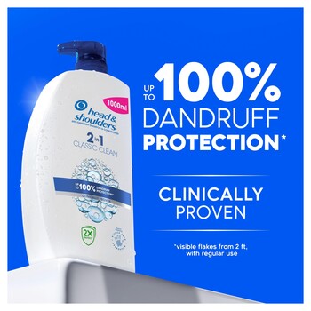 Head and Shoulders H y S Clásico 2en1 Champú Anticaspa 1000ml