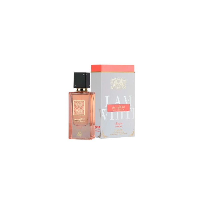 Lattafa Ana Abiyedh Coral EDP - Fraîcheur & Élégance | Kermatone