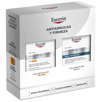 Eucerin Hyaluron Filler X3 Effect Day Cream Spf30 50ml Coffret 2 Produits
