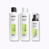 Nioxin Sistema 2 - Kit de Traitement pour Cheveux Naturels Affaiblis
