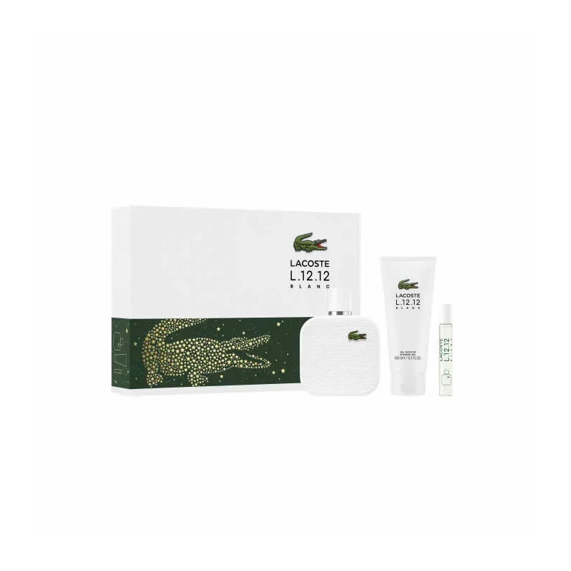 Lacoste L.12.12 Blanc Men Eau De Toilette 100ml - Kermatone