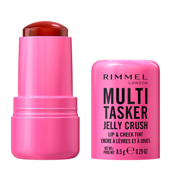 Rimmel London Multitasker Jelly Crush - Blush et Rouge à Lèvres en Stick 100-Pink Dash