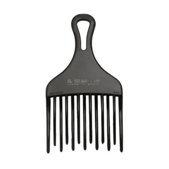 Eurostil Peine Ahuecador Doble Pua Grande Negro Negro 1un