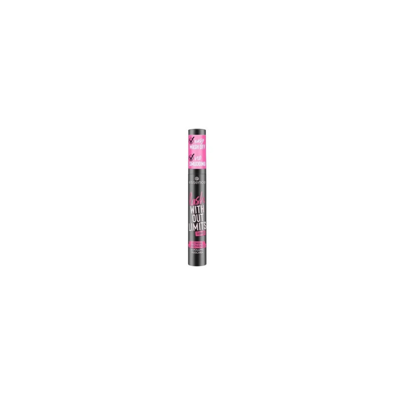 Essence Cosmetics Lash With Out Limits - Mascara Allongement Extrême et Volume 04 - Noir Tubing 13ml