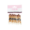 Eurostil Pack Pinceles Aplicadores Sombra Con Esponja 1un