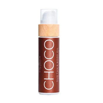 Cocosolis Choco Sun Tan & Body Oil 110ml - Bronzage Doré | Kermatone