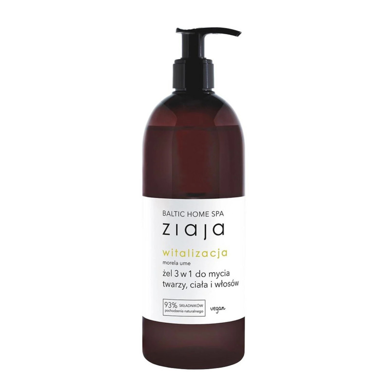 Gel Ziaja Baltic Home Spa 3-en-1 - Soin Énergisant Kermatone