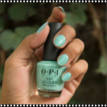 Opi Nail Lacquer 15ml - Esmalte De Uñas Verde Nice to Meet You
