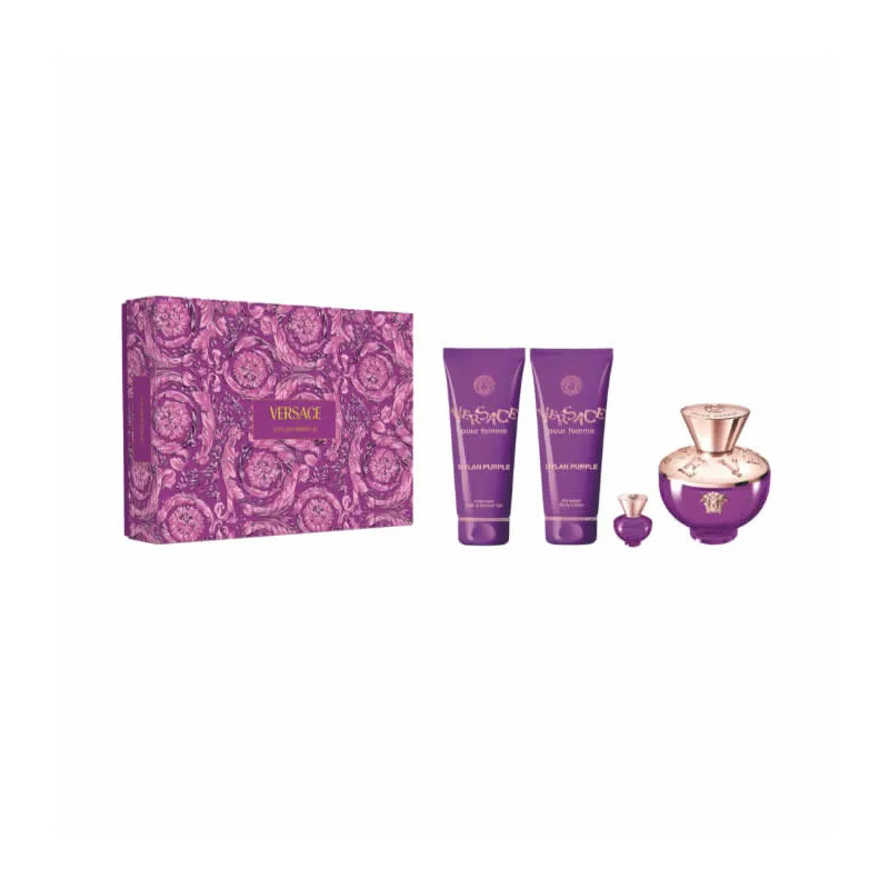 Versace Dylan Purple Eau De Parfum Coffret 100ml Kermatone
