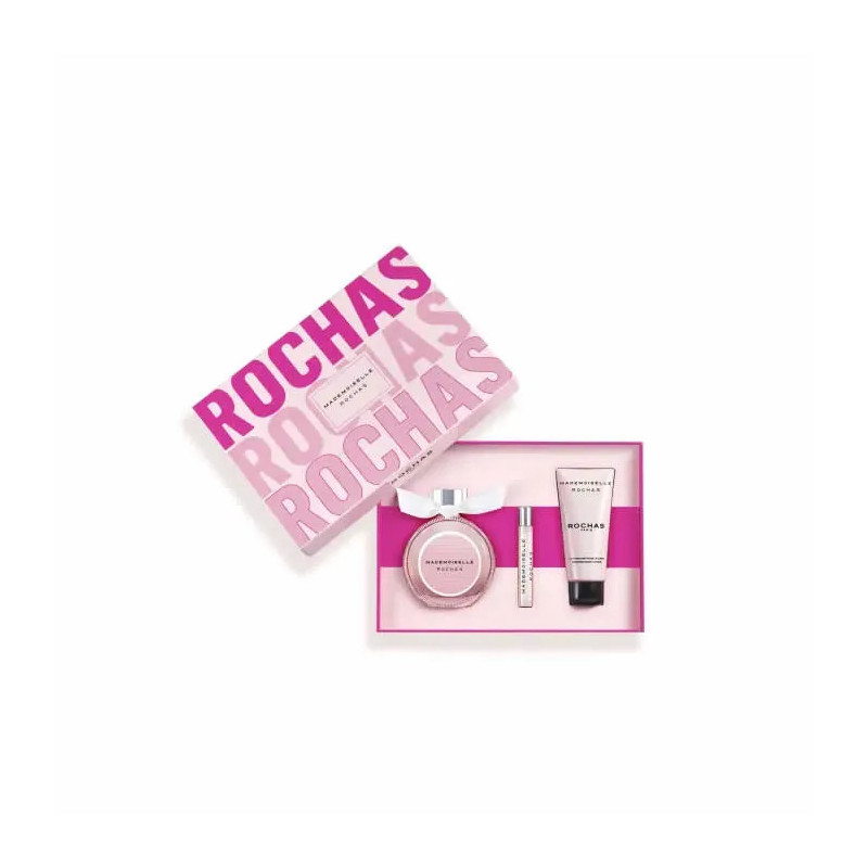 Rochas Mademoiselle Eau De Parfum 90ml - Coffret Luxe Kermatone