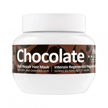 Kallos Chocolate Mascarilla Capilar 275ml - Cheveux Réparés | Kermatone