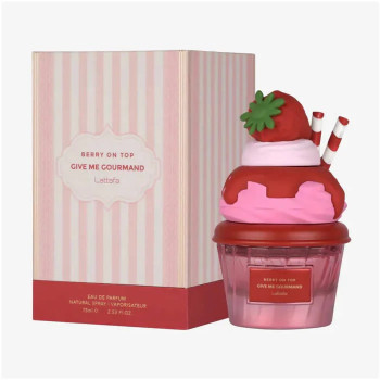 Lattafa Berry On Top Give Me Gourmand Eau de Parfum 75ml Kermatone