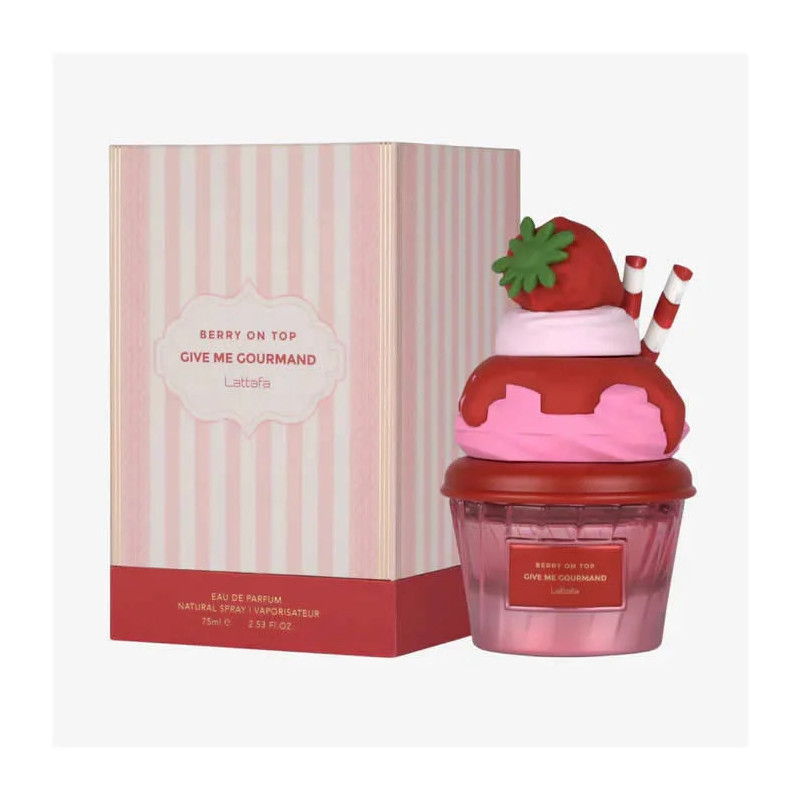 Lattafa Berry On Top Give Me Gourmand Eau de Parfum 75ml Kermatone