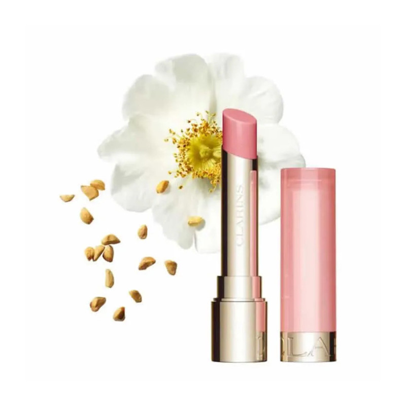Baume à Lèvres Clarins Lip Oil Pale Pink - Hydratation Kermatone