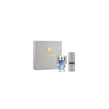 Paco Rabanne Invictus Set EDT 100ml + Déodorant - Kermatone