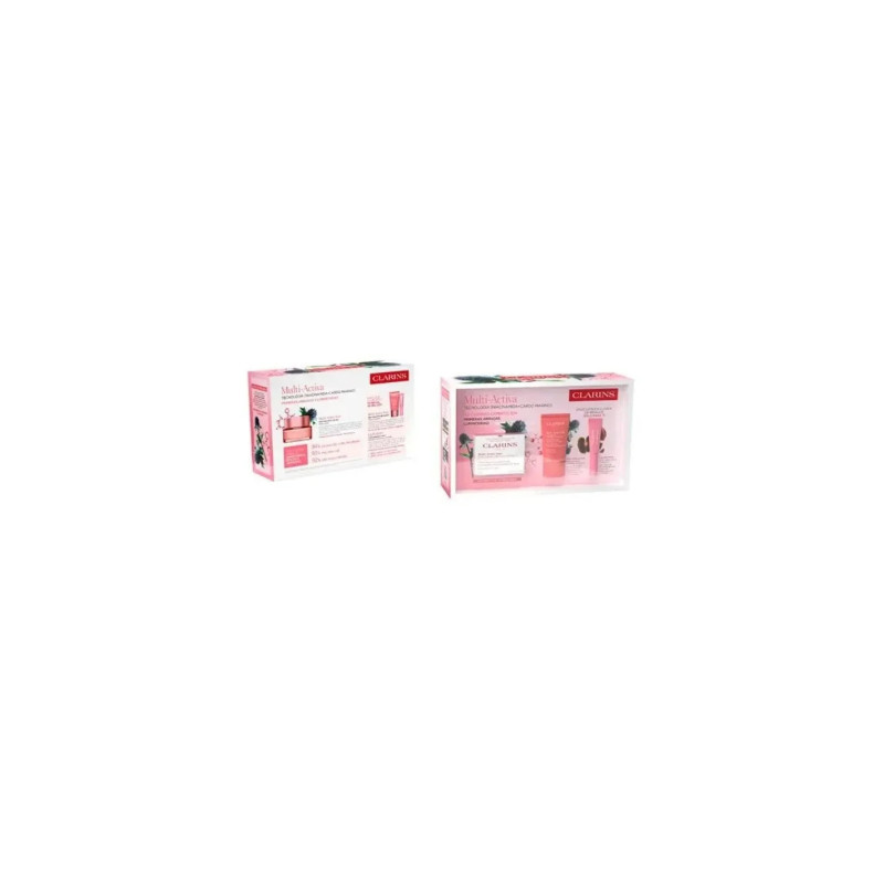 Clarins Set Multi Activa Dia Ps 50ml Noche 15ml Labios 21