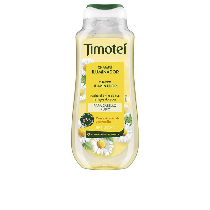 Timotei Shampoo à l'Extrait de Camomille - Éclat pour Cheveux Blonds 300ml