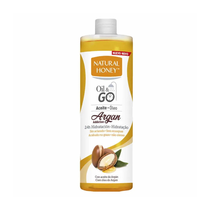 Natural Honey Elixir Huile d'Argan & Go Kermatone