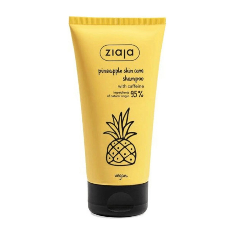 Shampooing Ziaja Piña Skin Care à la Caféine - Kermatone