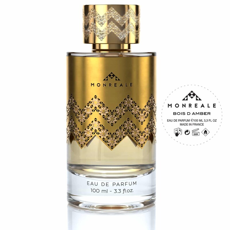 Monreale Bois Damber Men EDP 100ml - Parfum Intense et Élégant