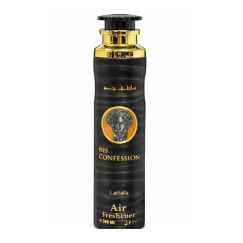 Lattafa His Confession Air Freshener 300ml - Kermatone