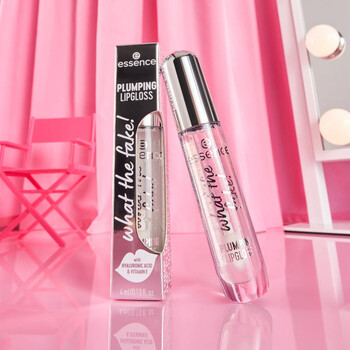 Essence What The Fake ! Brillo De Labios Voluminisateur 100-Sheer Genius