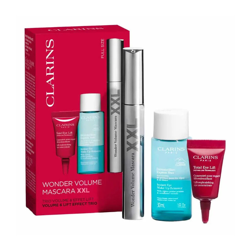 Clarins Wonder Volume Mascara XXL Coffret 3 Produits