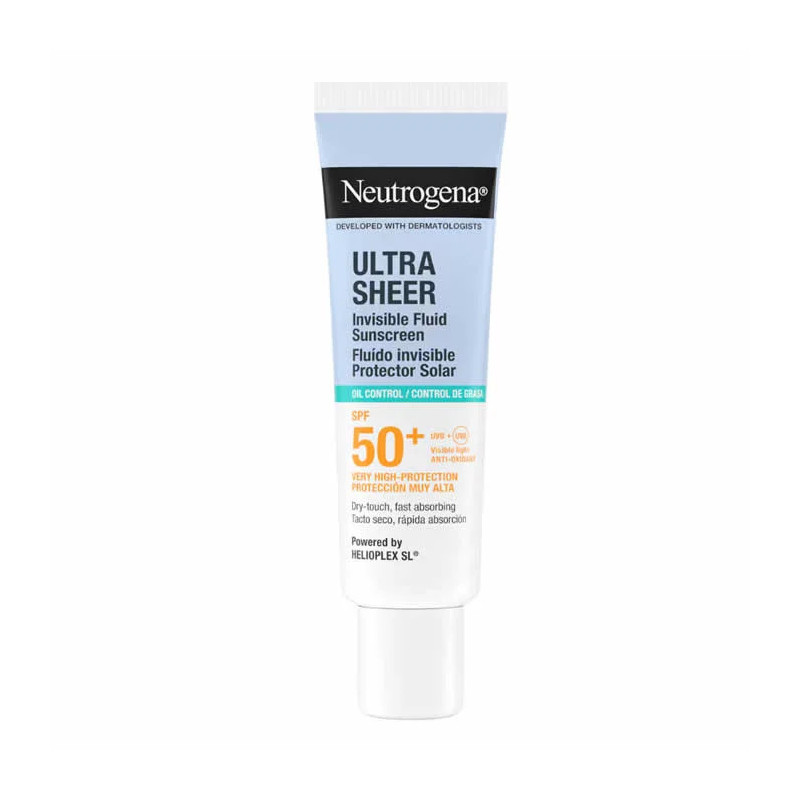 Neutrogena Ultra Sheer Invisible Fluid Suscreen Oil Control Spf50+ 50ml