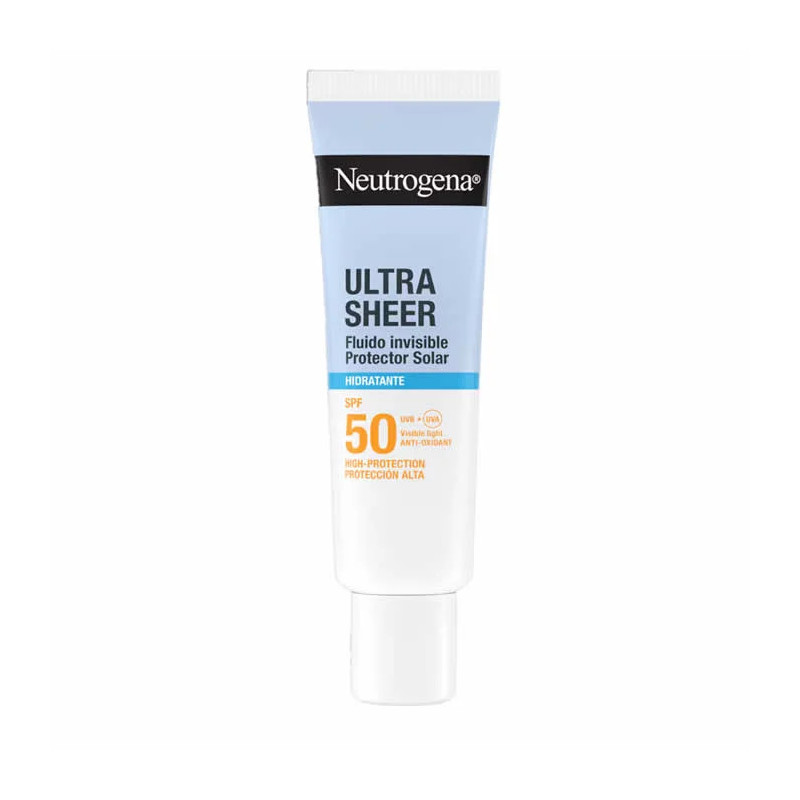 Neutrogena Ultra Sheer Invisible Fluid Sunscreen Moisturizing Spf50 50ml