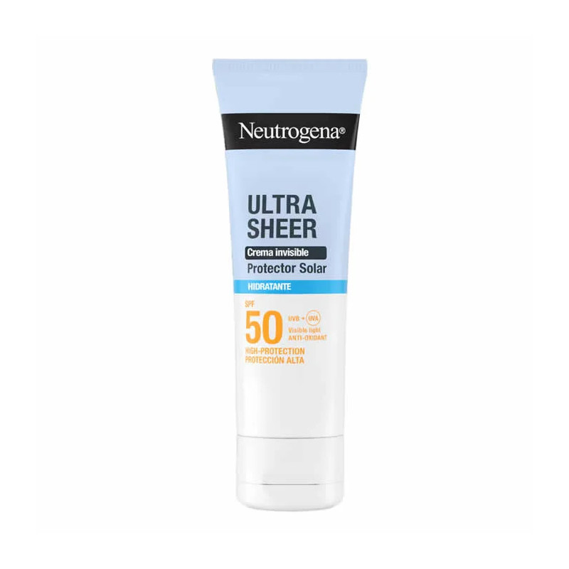 Neutrogena Ultra Sheer Invisible Cream Sunscreen Moisturizing Spf50 50ml