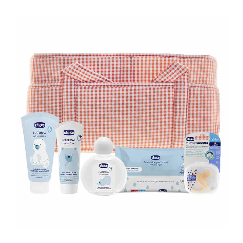 Chicco Pink MimosBox Organizer Basket Coffret 3 Produits