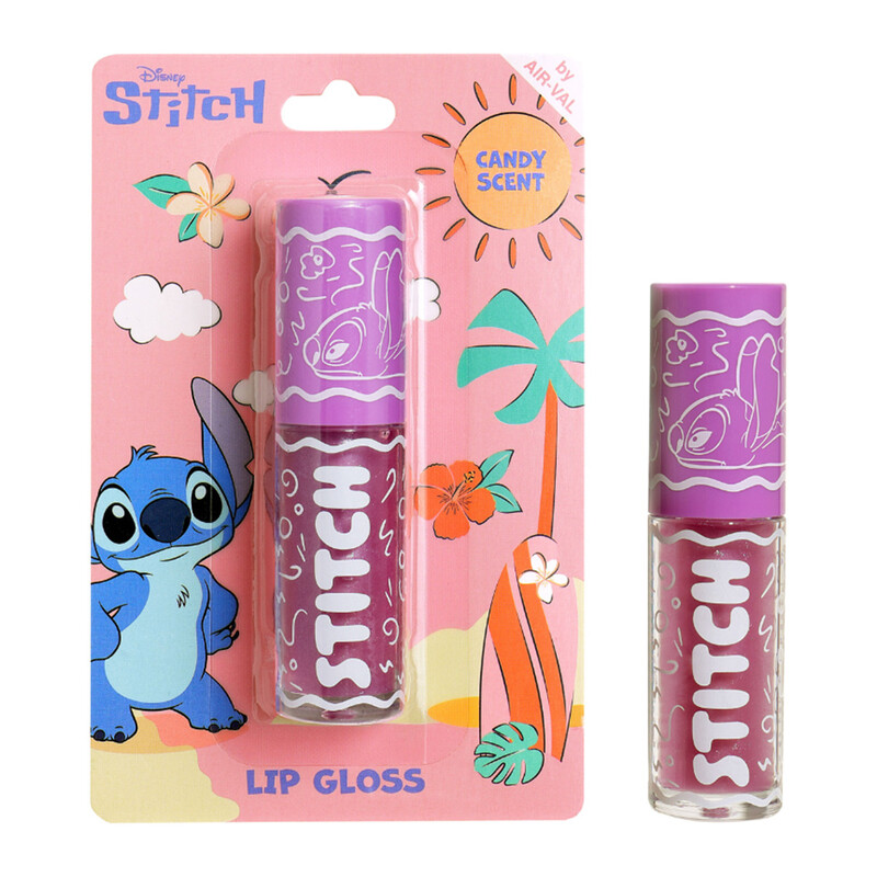 Brillo Labial Lila Stitch - Disney Air-Val 4ml