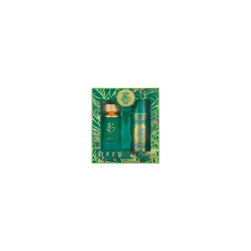 Paris Corner Khair Pistachio EDP & Déodorant - Parfum Gourmand Kermatone